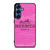 HERMES PARIS PINK LEATHER Samsung Galaxy S25 Case Cover