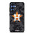 HOUSTON ASTROS BASEBALL BLACK CAMO Samsung Galaxy S25 Case Cover
