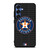 HOUSTON ASTROS BASEBALL BLACK Samsung Galaxy S25 Case Cover
