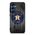 HOUSTON ASTROS BASEBALL MLB WOOD LOGO Samsung Galaxy S25 Case Cover