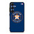 HOUSTON ASTROS MLB LOGO Samsung Galaxy S25 Case Cover