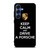 KEEP CALM AND DRIVE PORSCHE Samsung Galaxy S25 Case Cover