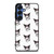KUROMI CAT ANIME PATTERN Samsung Galaxy S25 Case Cover