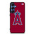 LOS ANGELES ANGELS MLB LOGO Samsung Galaxy S25 Case Cover LOS ANGELES ANGELS MLB LOGO Samsung Galaxy S25 Case Cover