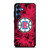 LOS ANGELES CLIPPERS BASKETBALL NBA FIRE Samsung Galaxy S25 Case Cover