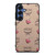 MCM LOVE CHERRIES BROWN LEATHER Samsung Galaxy S25 Case Cover