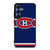 MONTREAL CANADIENS LOGO HOCKEY TEAM EMBORDERY Samsung Galaxy S25 Case Cover