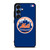 NEW YORK METS MLB LOGO Samsung Galaxy S25 Case Cover