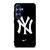 NEW YORK YANKEES NIKE BLACK Samsung Galaxy S25 Case Cover