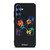 OFF WHITE COLORFUL FLOWER Samsung Galaxy S25 Case Cover