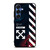 OFF WHITE LOGO MARBLE NIKE Samsung Galaxy S25 Case Cover