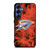 OKLAHOMA CITY THUNDERS BASKETBALL NBA FIRE Samsung Galaxy S25 Case Cover