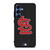 SAINT LOUIS CARDINALS BASEBALL BLACK Samsung Galaxy S25 Case Cover