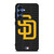 SAN DIEGO BROWN BASEBALL BLACK Samsung Galaxy S25 Case Cover