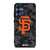 SAN FRANCISCO GIANTS BASEBALL BLACK CAMO Samsung Galaxy S25 Case Cover