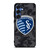 SPORTING KANSAS CITY MLS BLACK CAMO Samsung Galaxy S25 Case Cover