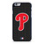 PHILADELPHIA PHILLIES BASEBALL BLACK iPhone 6 / 6S Case Cover