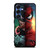 VENOM V SPIDERMAN FACE SUPERHERO MARVEL COMICS Samsung Galaxy S25 Case Cover