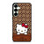 COACH NEW YORK LOGO HELLO KITTY BROWN Samsung Galaxy S25 Plus Case Cover