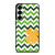 CUTE GREEN CHEVRON Samsung Galaxy S25 Plus Case Cover
