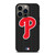 PHILADELPHIA PHILLIES BASEBALL BLACK iPhone 13 Pro Case Cover