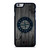 SEATTLE MARINERS BASEBALL MLB WOOD LOGO iPhone 6 / 6S Case Cover