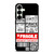 FRAGILE STAMP BARCODE LABELS Samsung Galaxy S25 Plus Case Cover