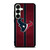 HOUSTON TEXANS NFL METAL STRIPE Samsung Galaxy S25 Plus Case Cover
