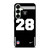 LAS VEGAS RAIDERS JOSH JACOBS 28 NFL NIKE Samsung Galaxy S25 Plus Case Cover
