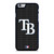 TAMPA BAY RAYS BASEBALL BLACK iPhone 6 / 6S Case Cover