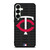 MINNESOTA TWINS BASEBALL BLACK Samsung Galaxy S25 Plus Case Cover