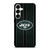 NEW YORK JETS NFL METAL STRIPE Samsung Galaxy S25 Plus Case Cover