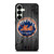 NEW YORK METS BASEBALL MLB WOOD LOGO Samsung Galaxy S25 Plus Case Cover
