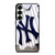 NEW YORK YANKEES BASEBALL ICON TEAM LOGO Samsung Galaxy S25 Plus Case Cover