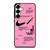 NIKE AIR OFF WHITE PINK Samsung Galaxy S25 Plus Case Cover