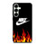 NIKE SWOOSH IN FLAMES Samsung Galaxy S25 Plus Case Cover