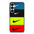 NIKE SWOOSH STRIPE COLORS Samsung Galaxy S25 Plus Case Cover