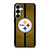 PITTSBURGH STEELERS NFL METAL STRIPE Samsung Galaxy S25 Plus Case Cover