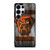 CLEVELAND BROWNS NFL FOOTBALL WOODEN LOGO Samsung Galaxy S25 Ultra Case Cover