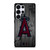 LOS ANGELES ANGELS BASEBALL MLB WOOD LOGO Samsung Galaxy S25 Ultra Case Cover