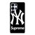 NEW YORK YANKEES X SUPREME Samsung Galaxy S25 Ultra Case Cover