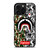 BAPE SHARK SUPREME CAMO 2 iPhone 16 Pro Max Case Cover