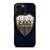 BOCA JUNIORS FC METAL LOGO iPhone 16 Pro Max Case Cover