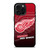 DETROIT RED WINGS HALFTONE EFFECT iPhone 16 Pro Max Case Cover