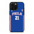 JOEL EMBIID PHILADELPHIA SIXERS NBA iPhone 16 Pro Max Case Cover
