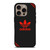 ADIDAS STRIPE RED LOGO iPhone 16 Pro Case Cover