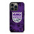SACRAMENTO KINGS BASKETBALL NBA FIRE iPhone 13 Pro Case Cover