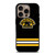 BOSTON BRUINS LOGO STRIPED iPhone 16 Pro Case Cover