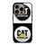 CAT CATERPILLAR WHITE BLACK iPhone 16 Pro Case Cover
