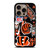 CINCINNATI BENGALS NFL STICKER BOMB iPhone 16 Pro Case Cover